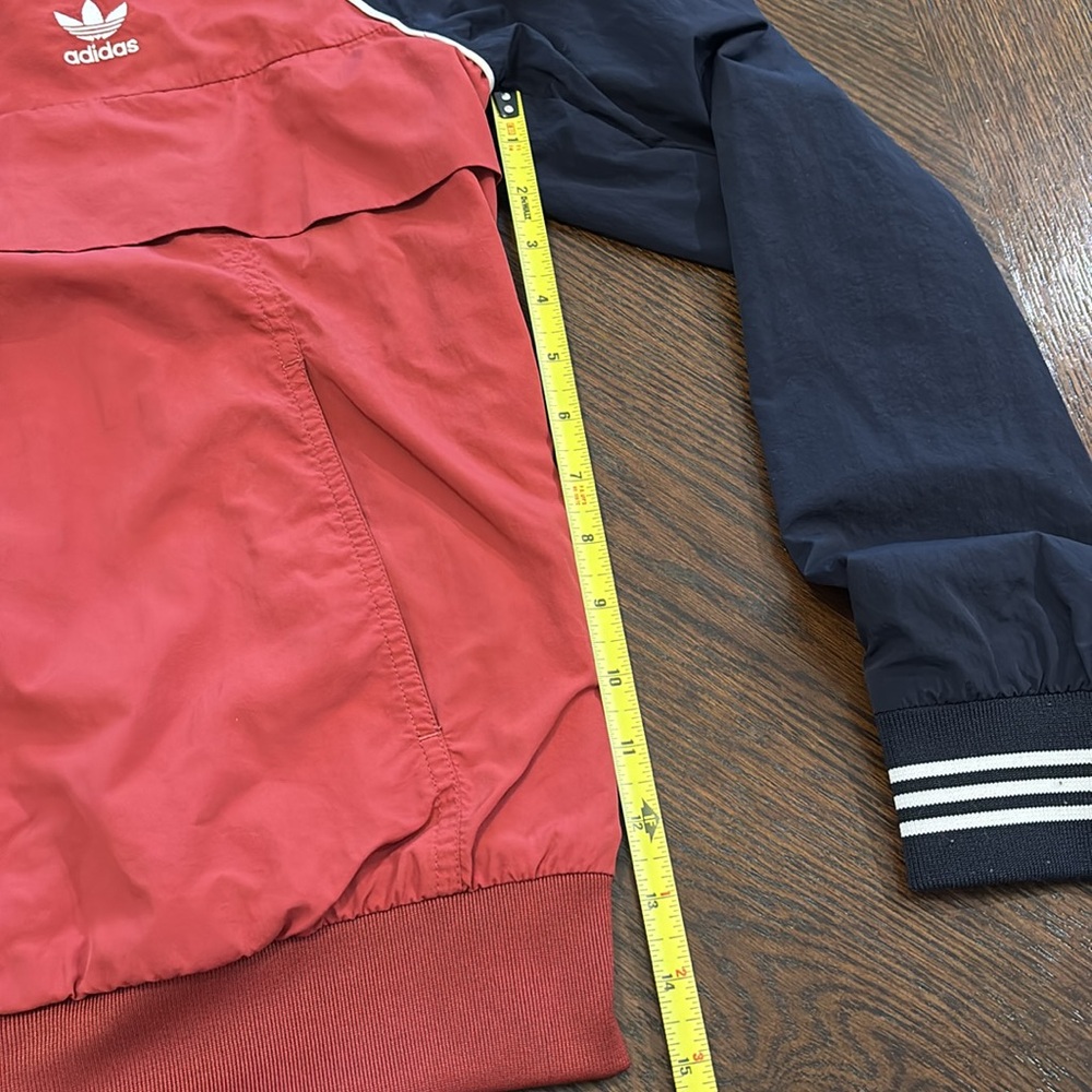 Women’s Vintage style adidas windbreaker Jacket 1/4 zip up Size Small - Picture 4 of 11